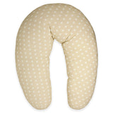 Stillkissen für Neugeborene, XL, Bezug aus 100 % Baumwolle, abnehmbar und waschbar, Füllung aus Polyester, Sternmotiv. Zubehör Essen und Stillen Bebe Naty Shop