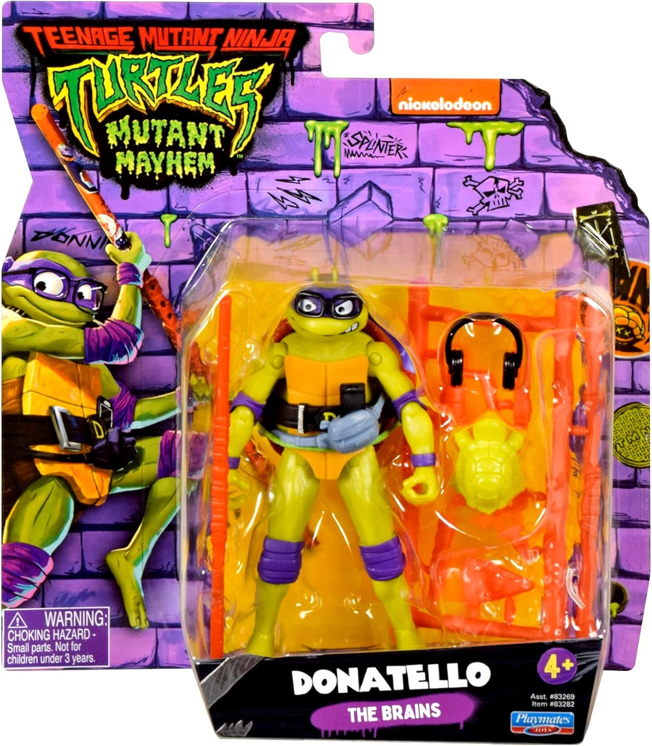TEENAGE MUTANT NINJA Turtles – Donatello Basisfigur Actionfiguren Naty Shop