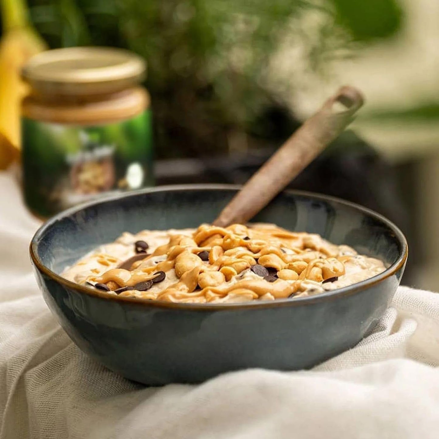 Biozentrales Müsli mit dunkler Schokolade | 500g Bio-Vegan | Ideal zum Frühstück und für die Tasse Müsli zum Mitnehmen | Alternative zu Müsliriegeln