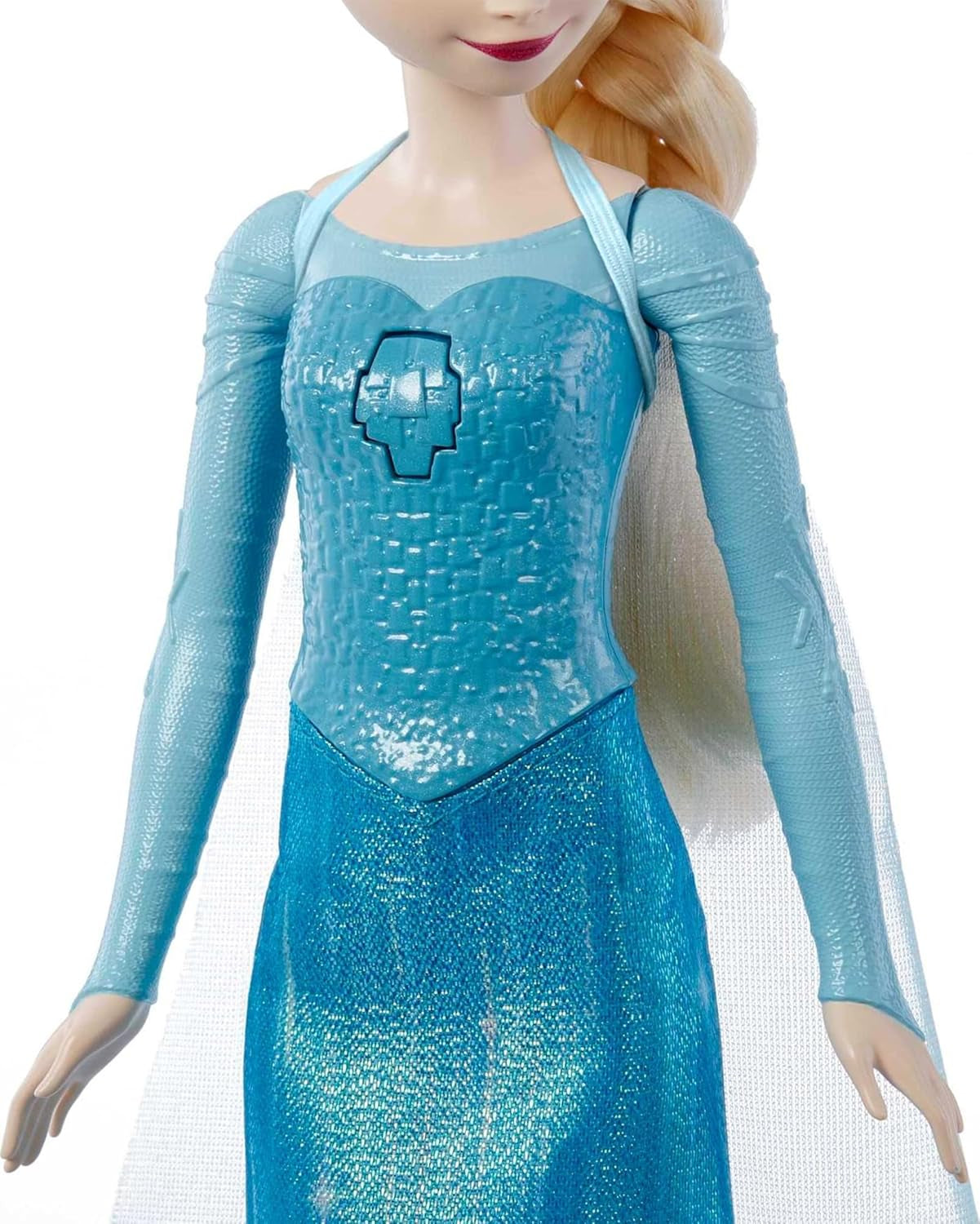 Mattel Disney Frozen Toys Elsa singende Puppe im ikonischen Outfit singt „Let It Go“ aus dem Disney-Film „Die Eiskönigin“ für Kinder