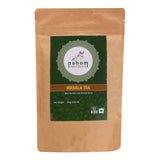 Indiens Masala Chai loser Blatttee | 50 Tassen, Mischung aus schwarzem Tee, Zimt, Kardamom, schwarzem Pfeffer | Gewürzter Masala-Tee | Chai Latte Suited 3,53 oz/ 100 g Beutel