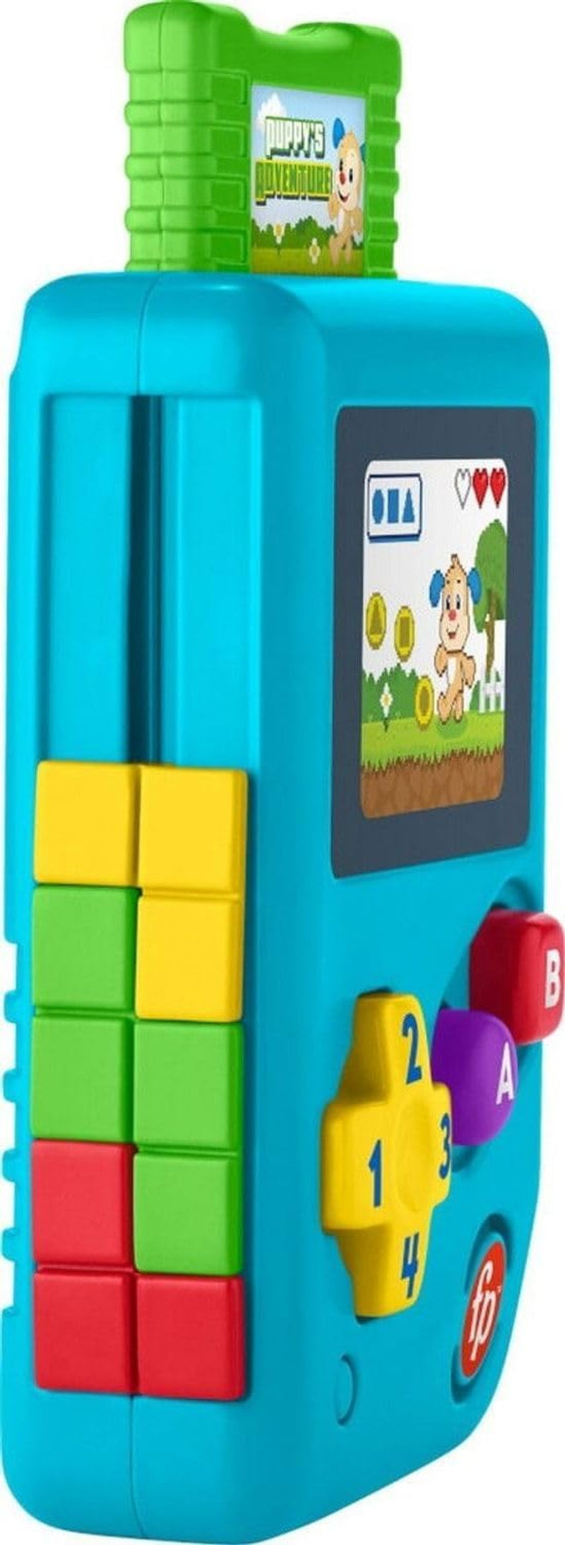 Fisher-Price HBC86 – Lernspaß Lil‘ Gamer, musikalisches Lern- und Aktivitätsspielzeug, deutsche Version, für Babys und Kleinkinder von 6 bis 36 Monaten Babyspielzeug Naty Shop
