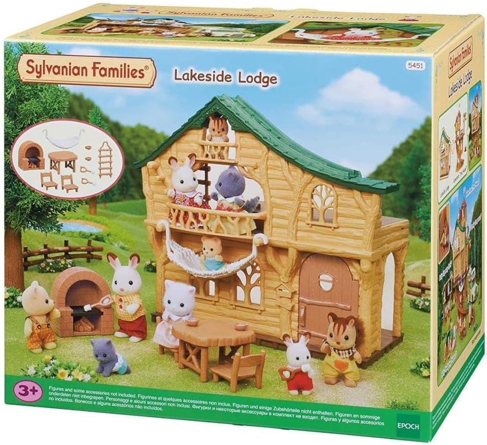 Sylvanian Families 5451 Lake House – Puppenhaus-Spielset
