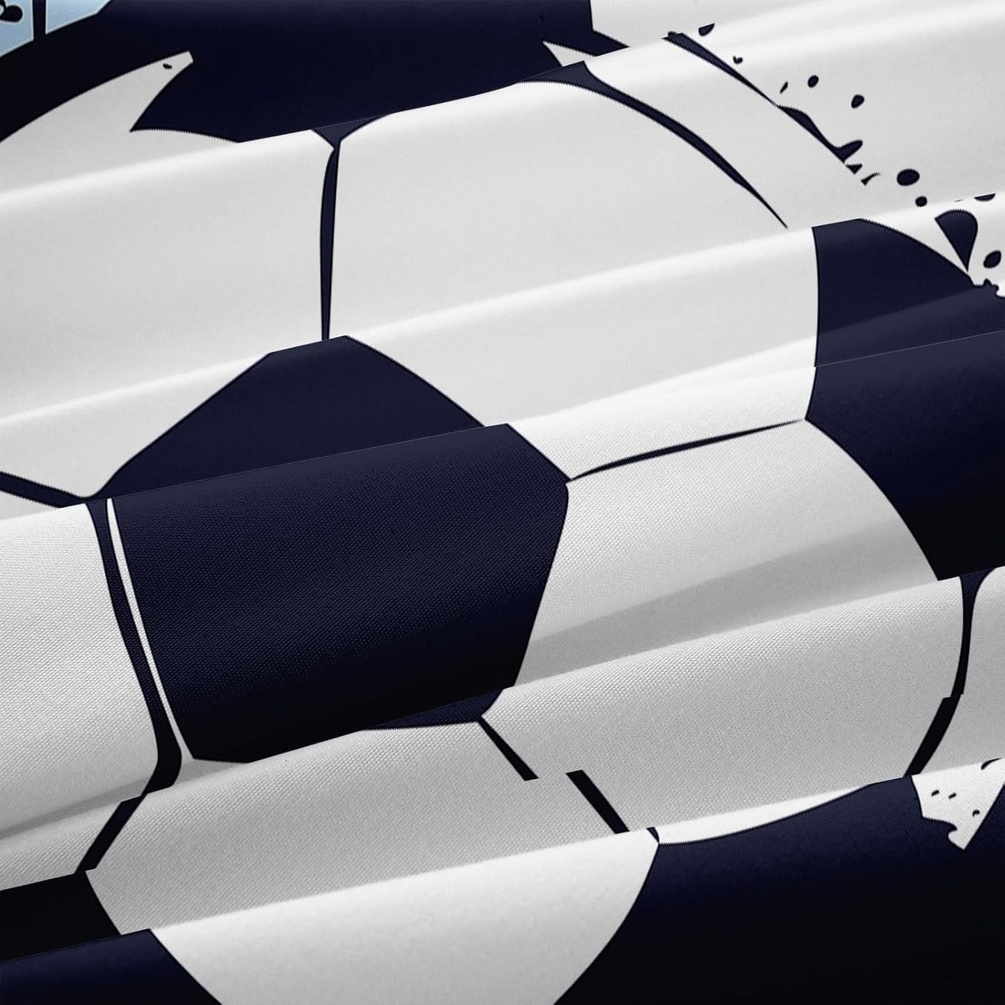 Bettwäsche für Jungen, Fußball, Mikrofaser-Polyester. Bettwäsche – Kinder Naty Shop