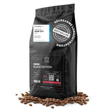 KING'S COFFEE – BLACK EDITION – 1 kg intensive, cremige Kaffeebohnen – Kaffee mit geringem Säuregehalt – Kleinserienröstung aus Italien – Starke Arabica-Espressobohnen (Mischung) für Vollautomaten und Siebträgermaschinen