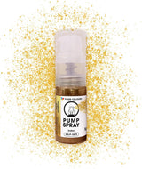 Essbares Glitzer-Lebensmittelspray NEW SILVER SHIMMERING 5G Pump mit Metallic-Pulver für die schnelle und effektive Dekoration von Kuchen, Cremes, Gelees, Pralinen, Schokoladen- und Zuckerdekorationen