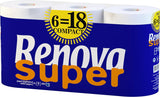 Toilettenpapier RENOVA SUPER COMPACT 6 Rollen
