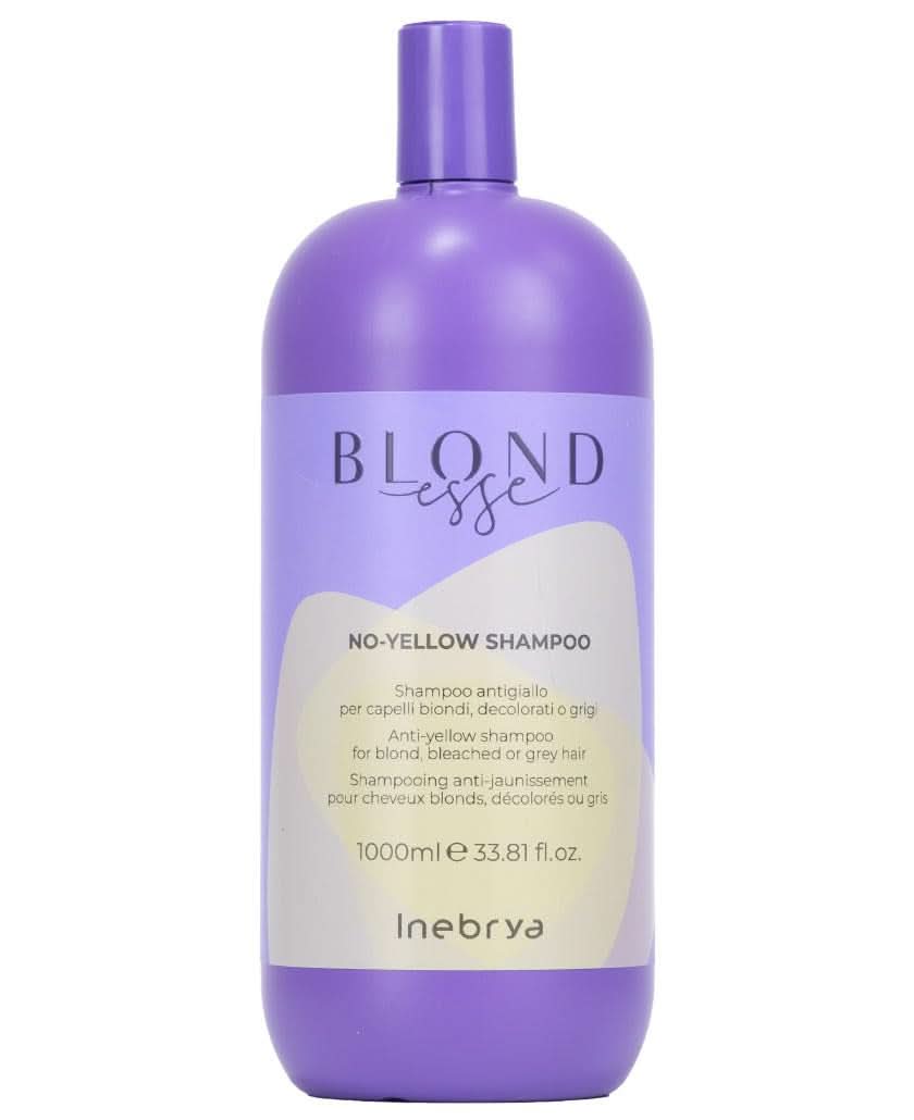 Inebrya BLONDesse No-Yellow Shampoo, 1000 ml Dusche und Bad Naty Shop