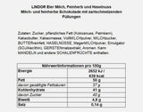 LINDOR-Eier mit Lindt-Schokolade | 4 Kartons à 450 g | LINDOR-Eier mit zartschmelzender Vollmilchschokolade, weißer, dunkler und Haselnussfüllung | Osterschokolade | Geschenk aus Schokolade | Ostereier | Schokoladeneier