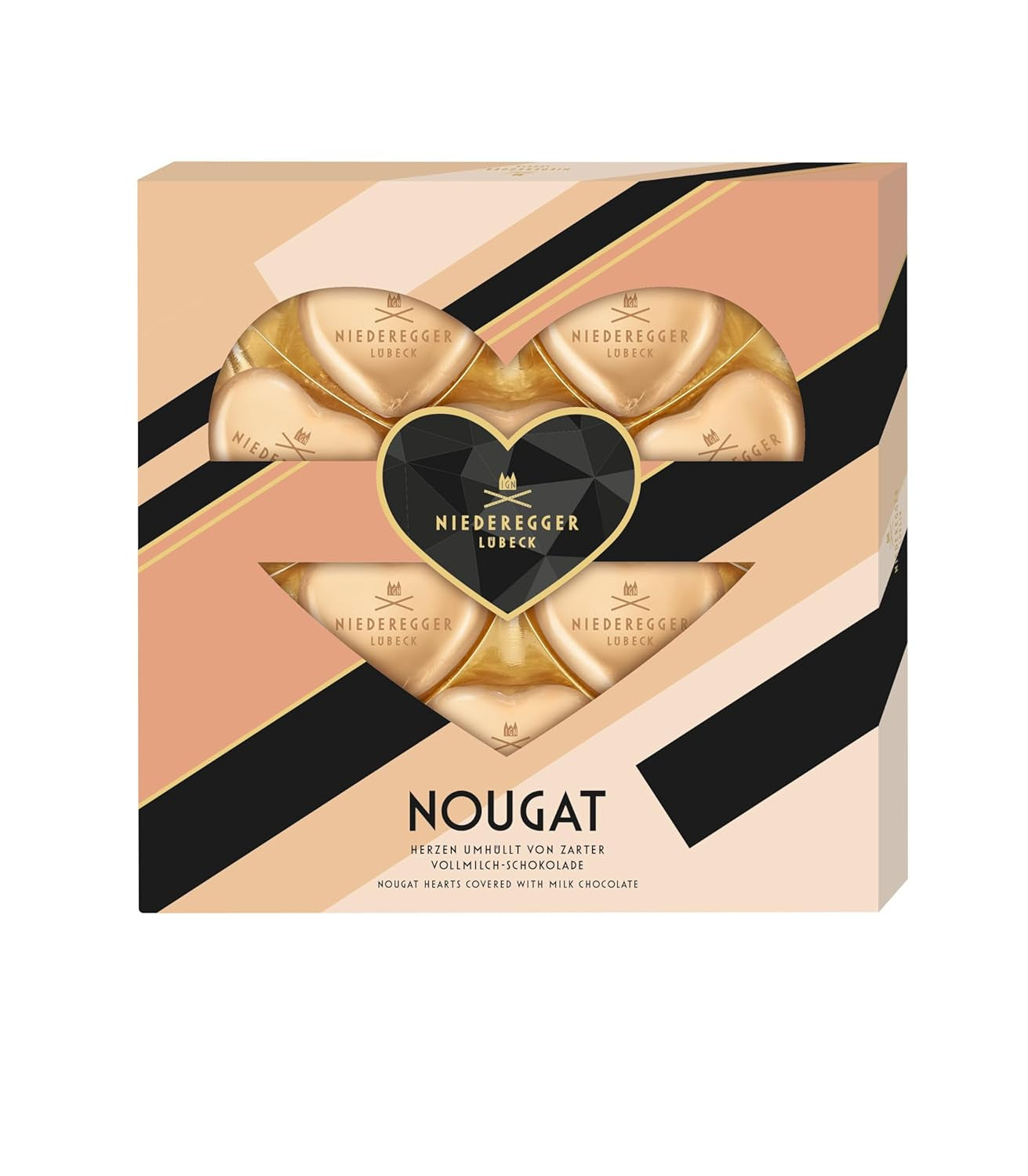 Niederegger Nougatherzen, 125 g