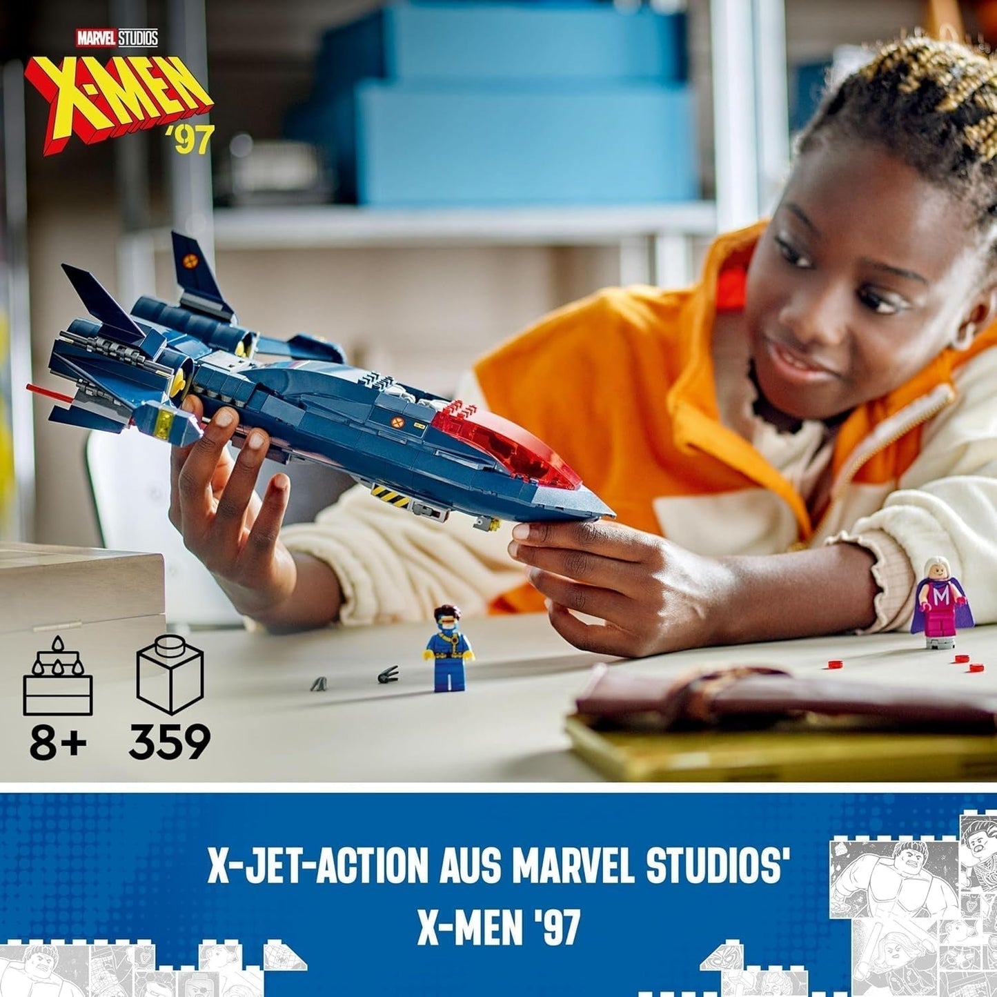 LEGO Marvel X-Jet Die
