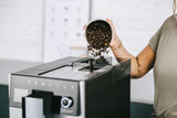 Melitta CI Touch – Espressovollautomat mit Milchsystem, Espressomaschine mit integrierter Kaffeemühle und Milchaufschäumer, z.B. für Espresso oder Cappuccino, silber