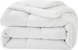 Sommerdecke 155 x 220, leichte Sommerdecke, 90 g/m², Steppdecke 155 x 220 cm, dünne Steppdecke, ohne Bezug verwendbar, kühlende Steppdecke, weich, gemütlich, weiß, Steppdecken und Steppdecken, Naty Shop Steppdecken für 4 Jahreszeiten, 200 x 200 cm