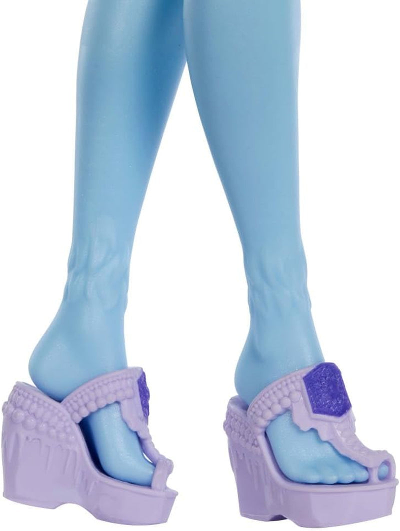 Monster High Self-Scare Secrets Abbey Bominable Puppen- und Zubehörset mit 13 realistischen Überraschungen wie Henna, Zeichnungen und Häkeln JHK44