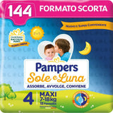 Pampers Sun and Moon Windeln, Unisex, Junior, Größe 5 (11–25 kg), 120 Windeln