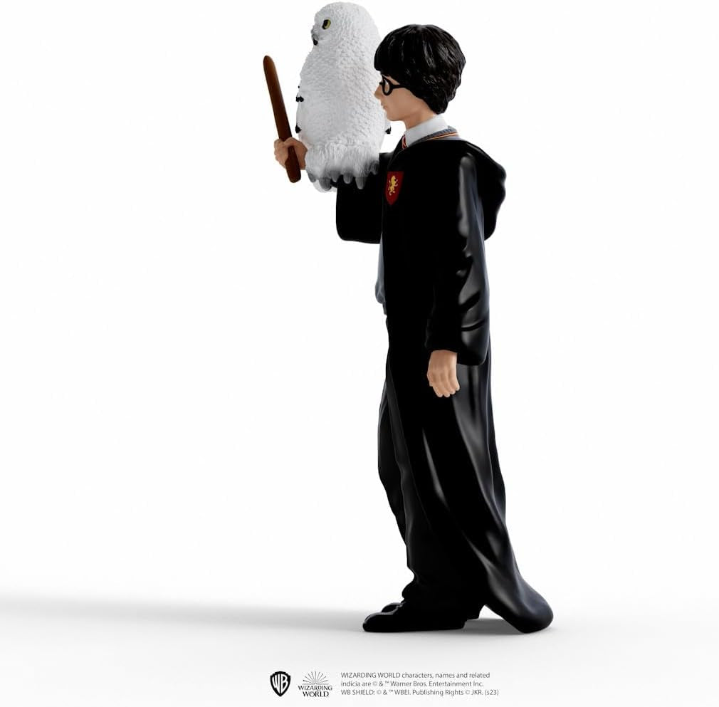 Schleich 42633 Harry Potter & Hedwig, ab 6 Jahren, HARRY POTTER – Figur, 4 x 2,5 x 10 cm, mehrfarbig/Ocean Tides Actionfiguren Naty Shop