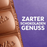 Milka Extra Biscoff Schokolade – Alpenmilchschokolade mit knusprigen Lotus Biscoff Keksstückchen – 190g