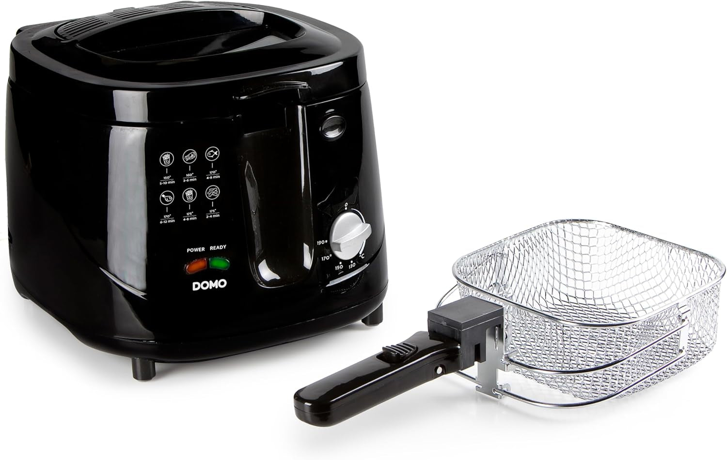 Domo Fritteuse B-Smart DO461FR, schwarz, 2,5 Liter Haushaltsgeräte Naty Shop