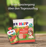 HiPP Bio-Fruchtbeutel, quetschbar, Apfel, Birne, Banane – Anton Maimuta (8 x 100 g), ab 1 Jahr, 100 % Fruchtpüree, ohne Zuckerzusatz, vegan, beste Bio-Qualität (2er-Pack)