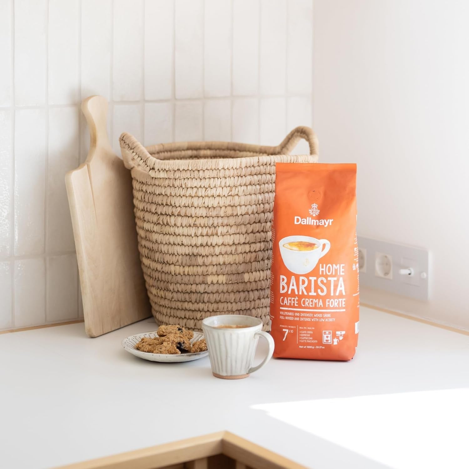 Zu Hause Barista Caffé Crema Forte 1000g ganze Bohnen