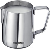 Westmark Brasilia Milchkaraffe 200 ml – ideal für Kaffeesahne, Milch, Honig und andere Kaffee- und Teezusätze, Barista-Zubehör – Edelstahl