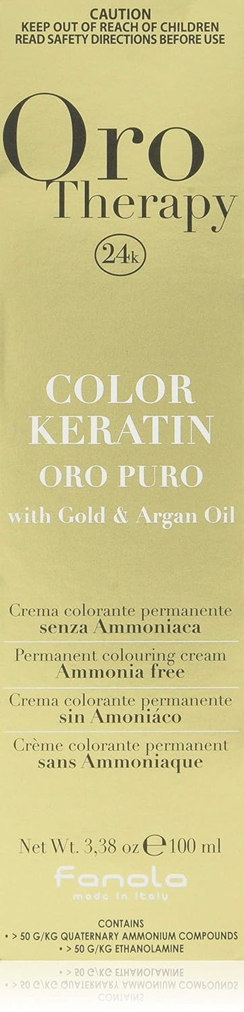 Fanola Oro Therapy Color Keratin 5.0 100 ml