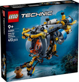 LEGO Technic Deep Sea Explorer U-Boot, Bauspielzeug für Kinder ab 9 Jahren, Jungen und Mädchen, kreative Geburtstagsgeschenkideen, baubares Fahrzeug mit rotierenden Propellern, 42201 Bausets. Besuchen Sie den LEGO-Store