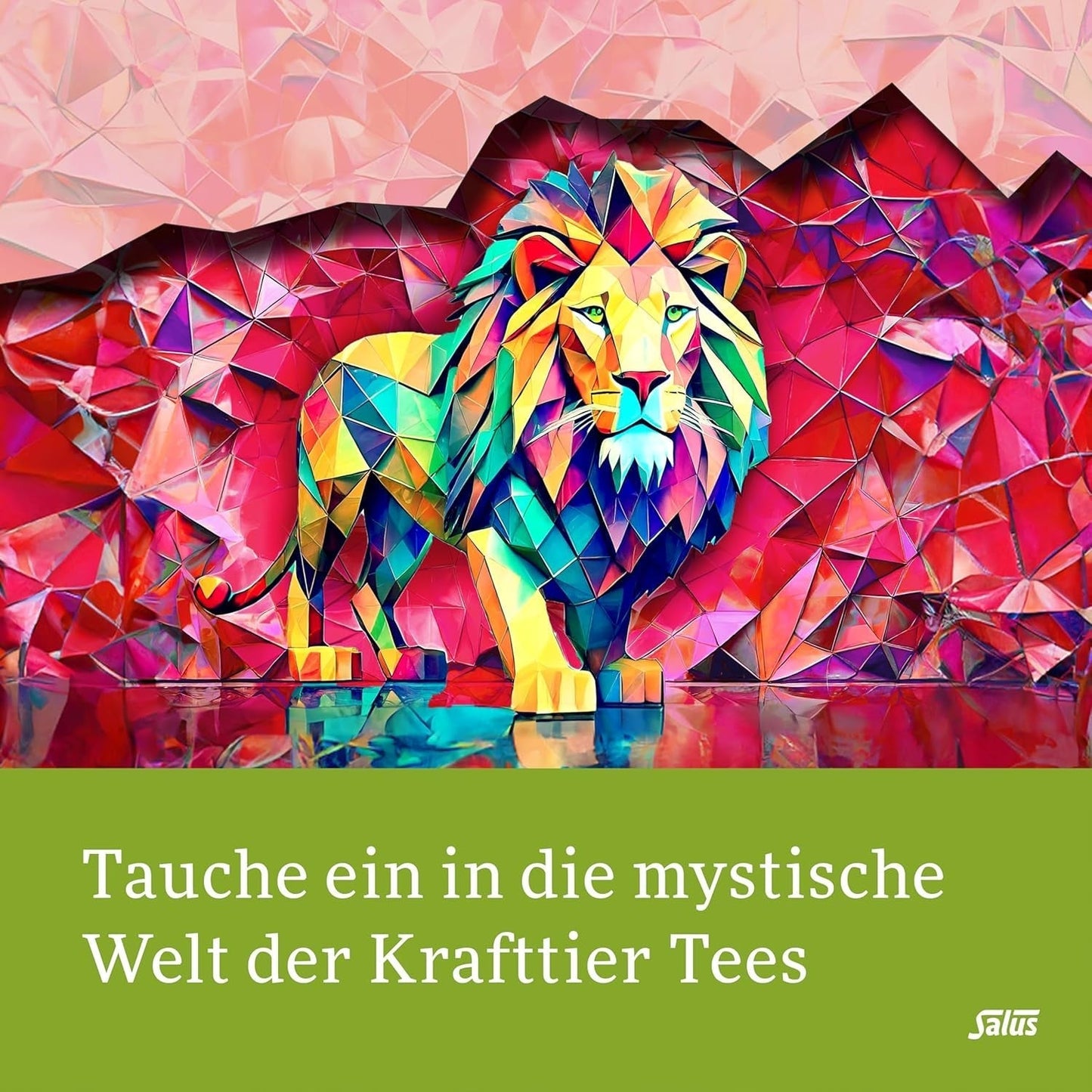 Salus - Krafttier Tee - Brave Dragonfly - 1X 15 Filterbeutel (24g) - Kräutertee mit Zitronengeschmack - Mit Johanniskraut - Aromatisiert - Bio