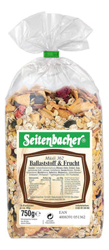 Seitenbacher Müsli Ballaststoff Und Früchte I Ohne Zugesetzten Zucker I Ohne Zugesetztes Fett I (1 X 750 G) Cereals Naty Shop 1