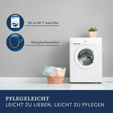 Billerbeck Daunendecke – E04 Gold Edition – Sommerdecke – 135 x 200 cm echte Daunendecke – leichte Sommerwärmestufe Bettdecken und Steppdecken Naty Shop