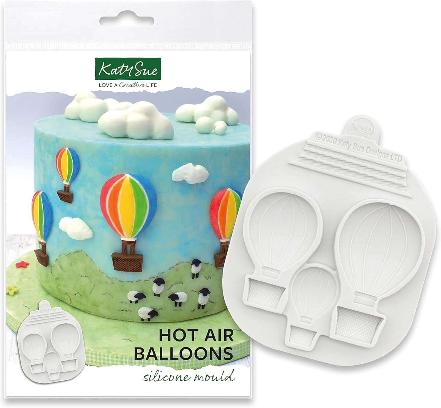 Katy Sue, Form Silikon Heißluftballons Küche Naty Shop