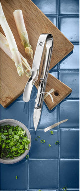 WMF Gourmet Spargelschäler 17 cm, Edelstahl Cromargan Spargelschäler Naty Shop