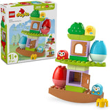 LEGO DUPLO Baum zum Balancieren und Stapeln, Entwicklungsspielzeug, Bauset für Kinder ab 18 Monaten, Kreativspielzeug für Kinder, Lernspielzeug mit 2 Spielzeugvögeln 10440 Bausets Besuche den LEGO-Store Standardtitel
