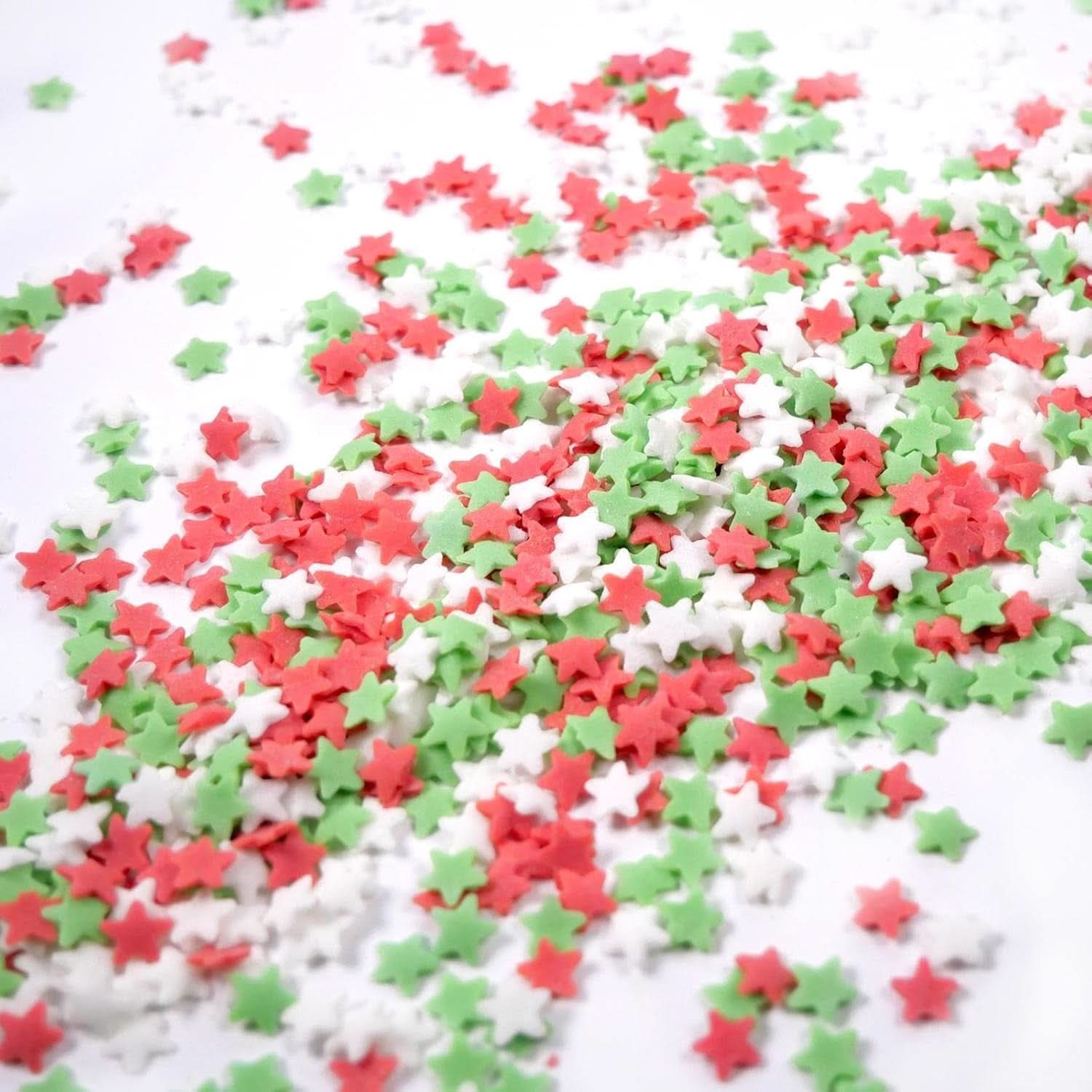Sprinkle Hero, Weihnachtssterne, 40 Gramm Sprinkles Naty Shop