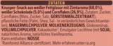 Leichte, knusprige Zimtflocken und knusprige Mandeln von Nestlé, überzogen mit einer zartschmelzenden weißen Glasur und Zimtgeschmack, 4er-Packung (je 2 x 75 g)
