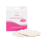 ELANEE Stilleinlagen aus Seidenwolle (2 Lagen) – Handwaschbare Stilleinlagen – Sanft für stark strapazierte Brustwarzen Zubehör Essen und Stillen Bebe Naty Shop 2 Stück (2er Pack)