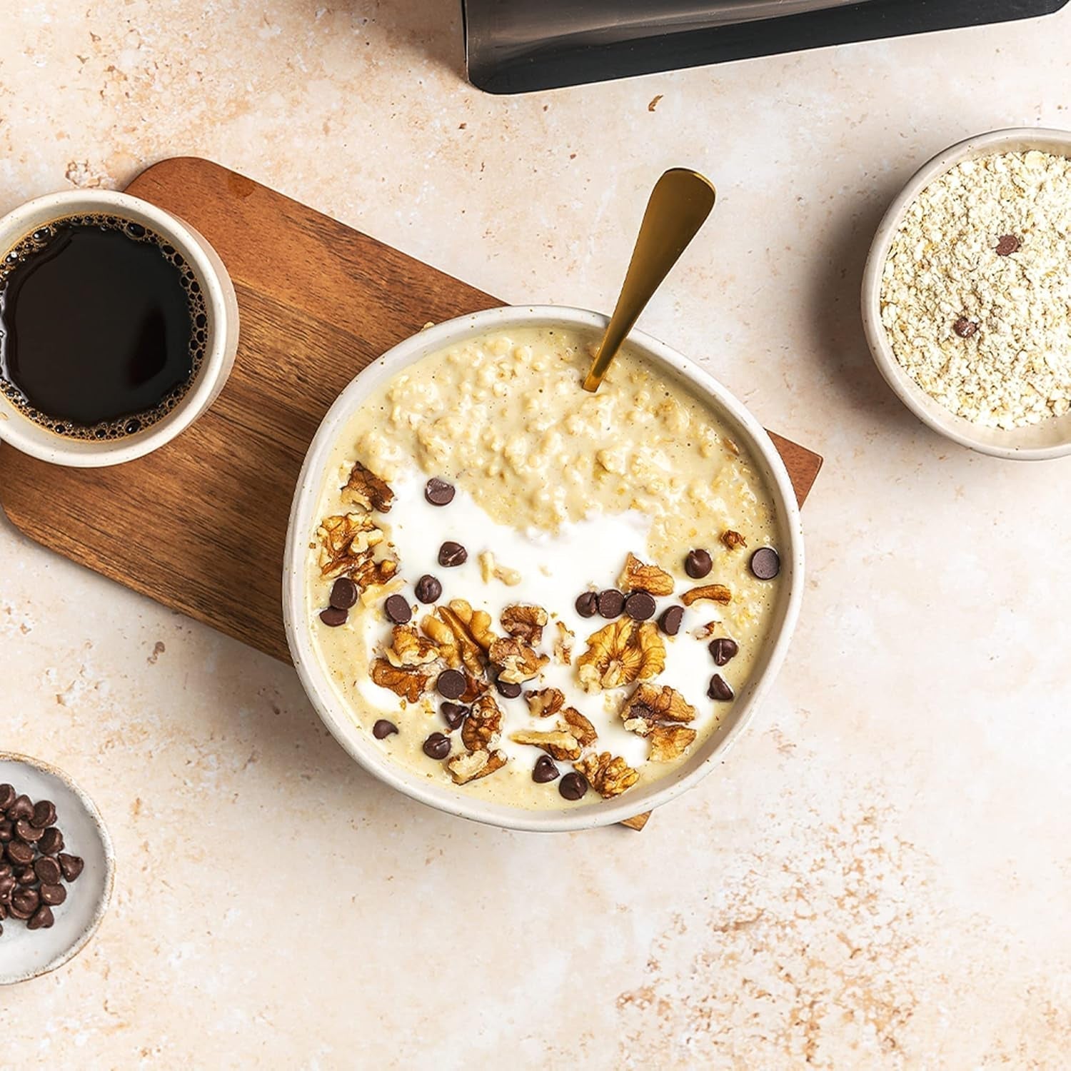 Protein Works - Protein Porridge 360 | Mythos Zusätzliche Vitamine und Mineralien | Proteinreiches Frühstück | Kalorienarme Haferflocken | 6 Portionen | Milchschokolade 500G Müsli Naty Shop