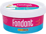 DECOCINO weißer Fondant – Vorteilspackung mit 7 Kilogramm – ideal zum Dekorieren von Kuchen, Torten, Cake Pops – vegane und laktosefreie Naty Shop Zuckerpaste 1 kg