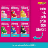 DECOCINO weiße Rollfondantdecke – 300 g – gebrauchsfertige Fondantdecke zum Abdecken und Dekorieren von Kuchen und Cupcakes – glutenfrei und vegan (2er-Pack) Naty Shop Zuckerpaste