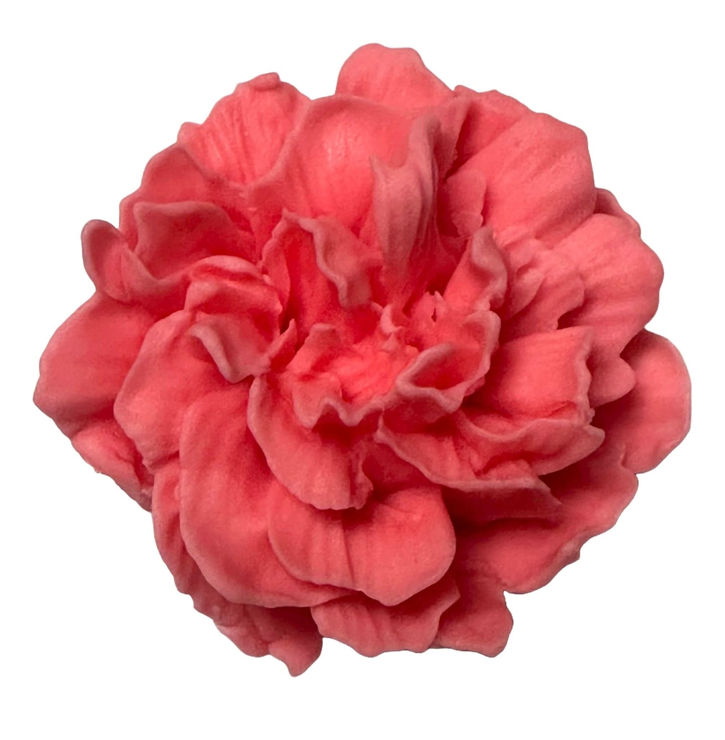Essbare Zuckerdekoration, rosa Nelkendekorationen von Sugar Paste Nati Shop
