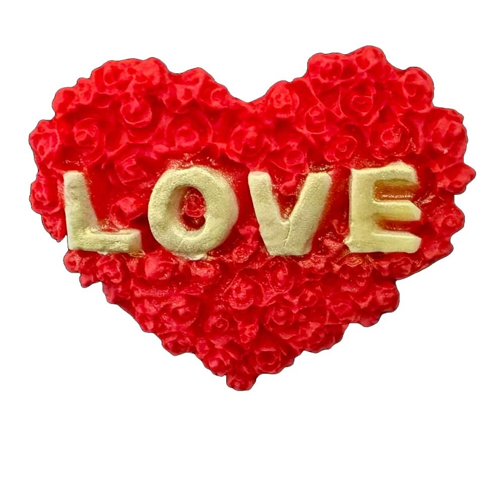Essbare Zuckerdekoration, Love Sugar Paste Dekorationen Nati Shop