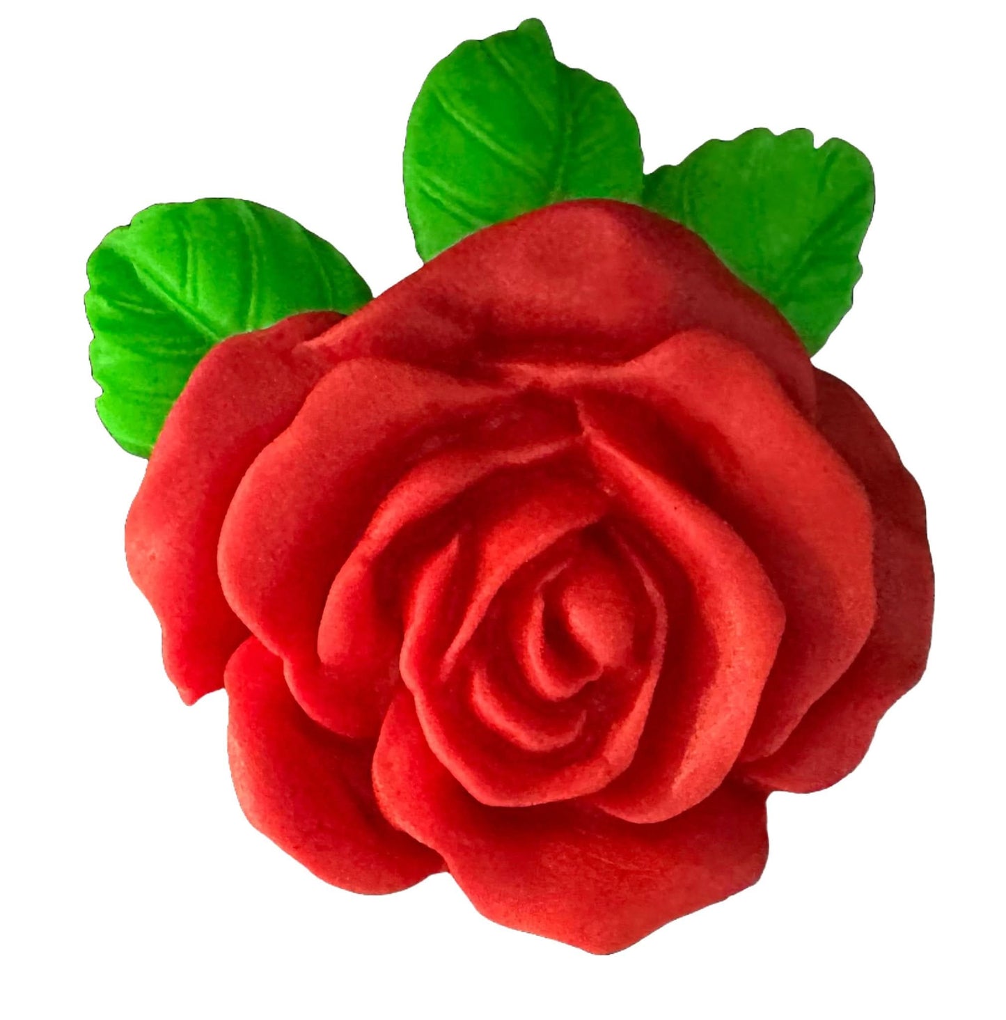 Essbare Zuckerdekoration, Rote Rose Zuckerpaste Dekorationen Nati Shop