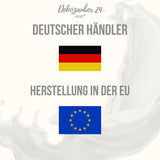 Dekozauber24 Kuvertüretropfen, weiß, 500g, mit weißem Schokoladen- und Vanillegeschmack, Deco Melts Chips, mikrowellengeeignet, für Cake Pops, Kuchen, Torten, Torten, zum Beträufeln oder Zuckerguss von Naty Shop Zuckerpaste