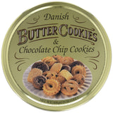 Dänische Butterkekse und Schokoladenkekse, Dänische Butterkekse, Keksmischung in Dosen, 500 g