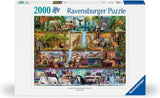 Ravensburger Puzzle 16652 – Welt der großen Tiere – 2000-teiliges Puzzle für Erwachsene und Kinder ab 14 Jahren, entworfen von Aimee Stewart Puzzle Naty Shop
