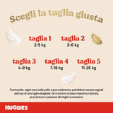 Huggies Extra Care Babywindeln, Größe 1 (2–5 kg), super saugfähig, Disney-Design, Großpackung 160