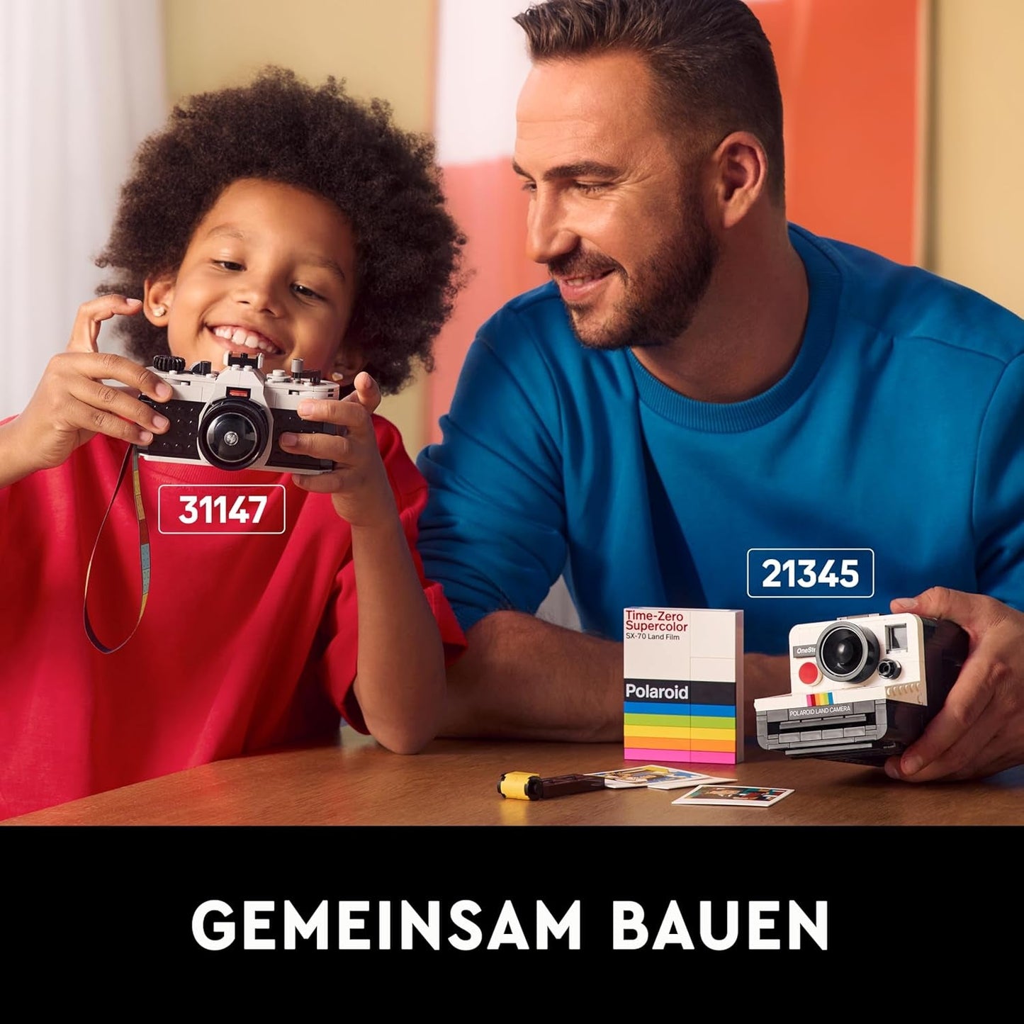 LEGO Creator 3-in-1-Retro-Kameraspielzeug, Camcorder, Fernseher, Schreibtischdekoration für Kinder oder Schlafzimmerzubehör, Fotogeschenke für Mädchen und Jungen ab 8 Jahren 31147 Bausets Besuchen Sie den LEGO-Store