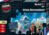 Die Drei ??? Kinder – Krimi-Puzzle – Achtung Seeungeheuer von KOSMOS 680664, 150 Teile, leuchtet im Dunkeln, Lesen, Puzzles, Rätsel lösen, Detektivpuzzle für Kinder ab 7 Jahren. Puzzle Naty Shop Standardtitel