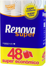 Toilettenpapier Renova Super, 48 Rollen