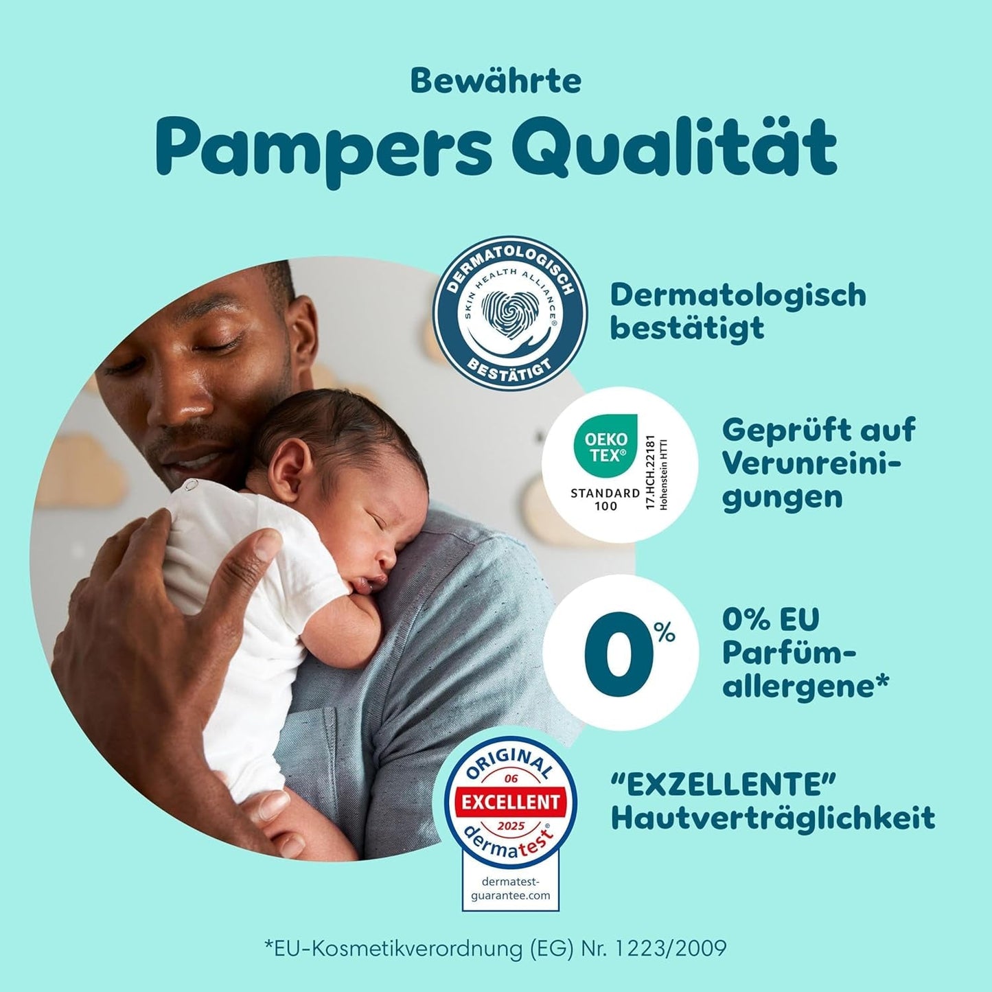 Pampers Premium Protection Pants Größe 7, 123 Windeln, 15 kg+, mit 360°-Anpassung und weichen Anti-Leck-Bündchen für optimalen Komfort und Schutz
